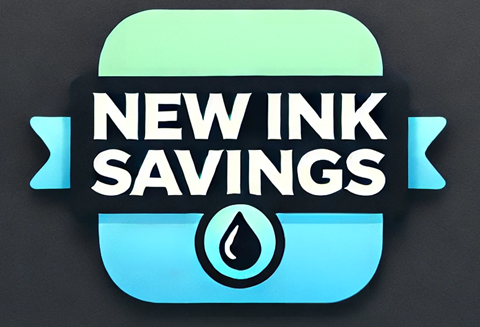 New Ink Savings Logo